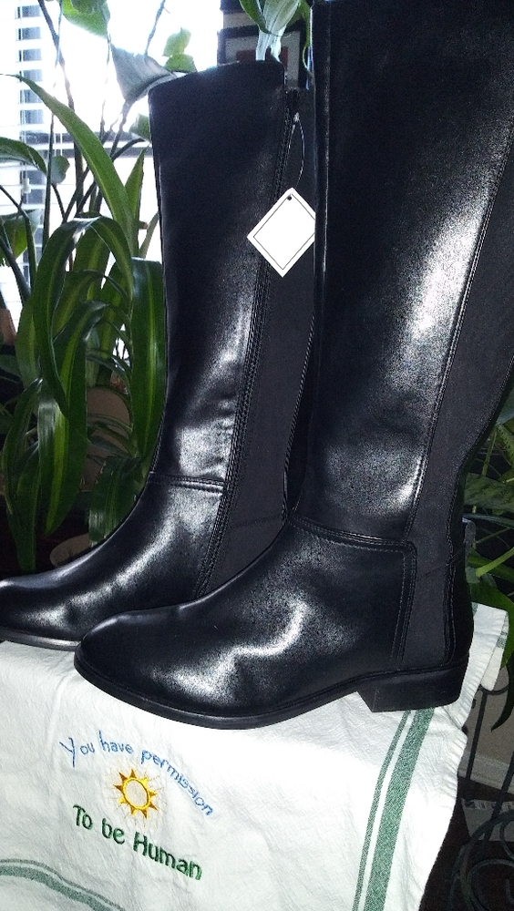 Simply Be womens sz 10 black boots